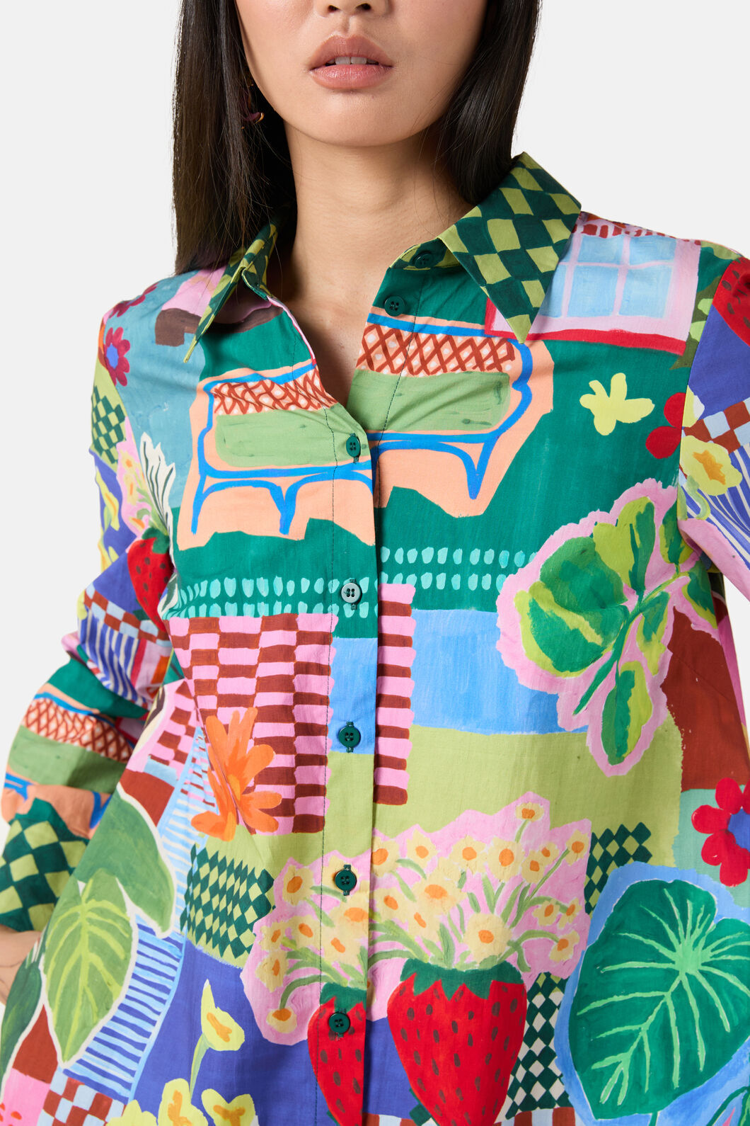 Gorman - Windowsill Shirt Dress - print