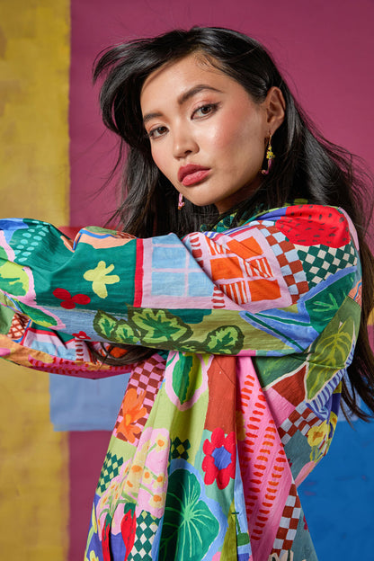 Gorman - Windowsill Shirt Dress - print