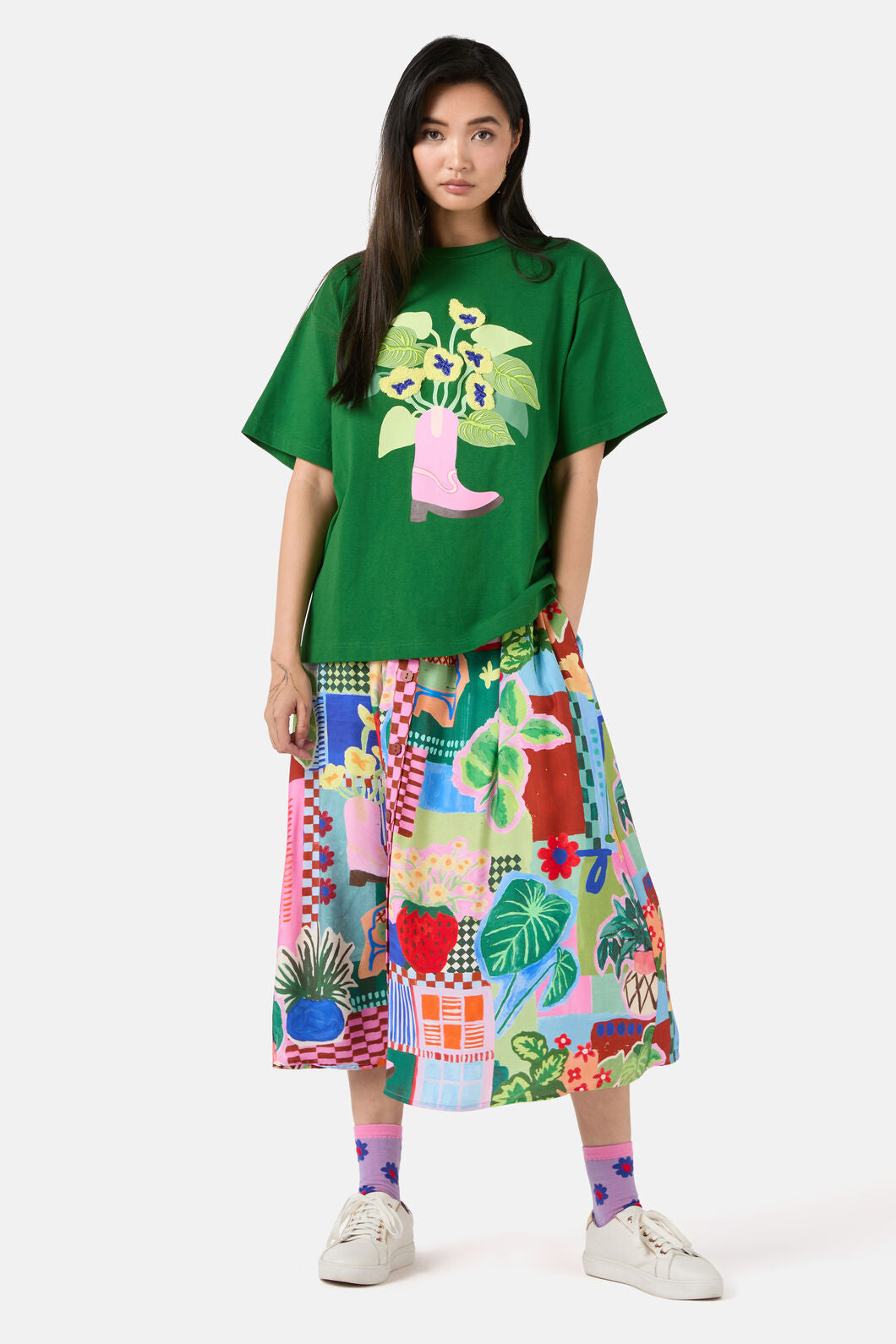 Gorman - Windowsill Placement Oversized - green