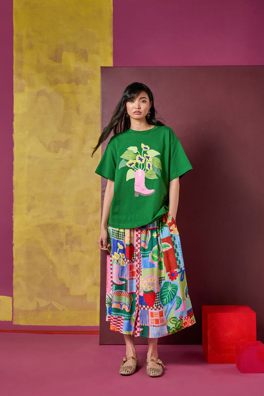 Gorman - Windowsill Placement Oversized - green