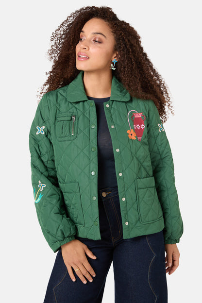 Gorman - Amphora Quilted Jacket - print