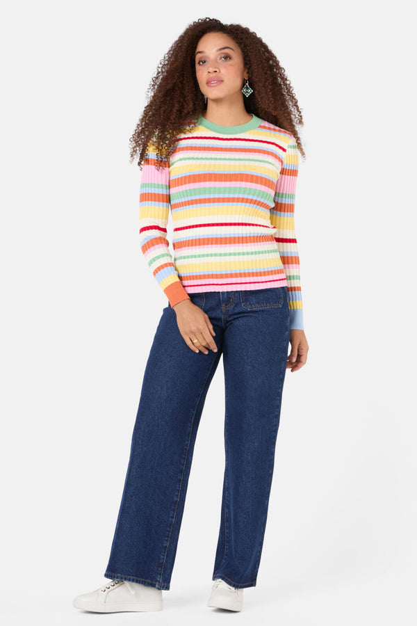 Gorman - Lets Go Knit Top - stripe