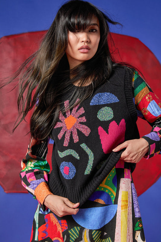 Gorman - Craftermoon Knit Vest - multi