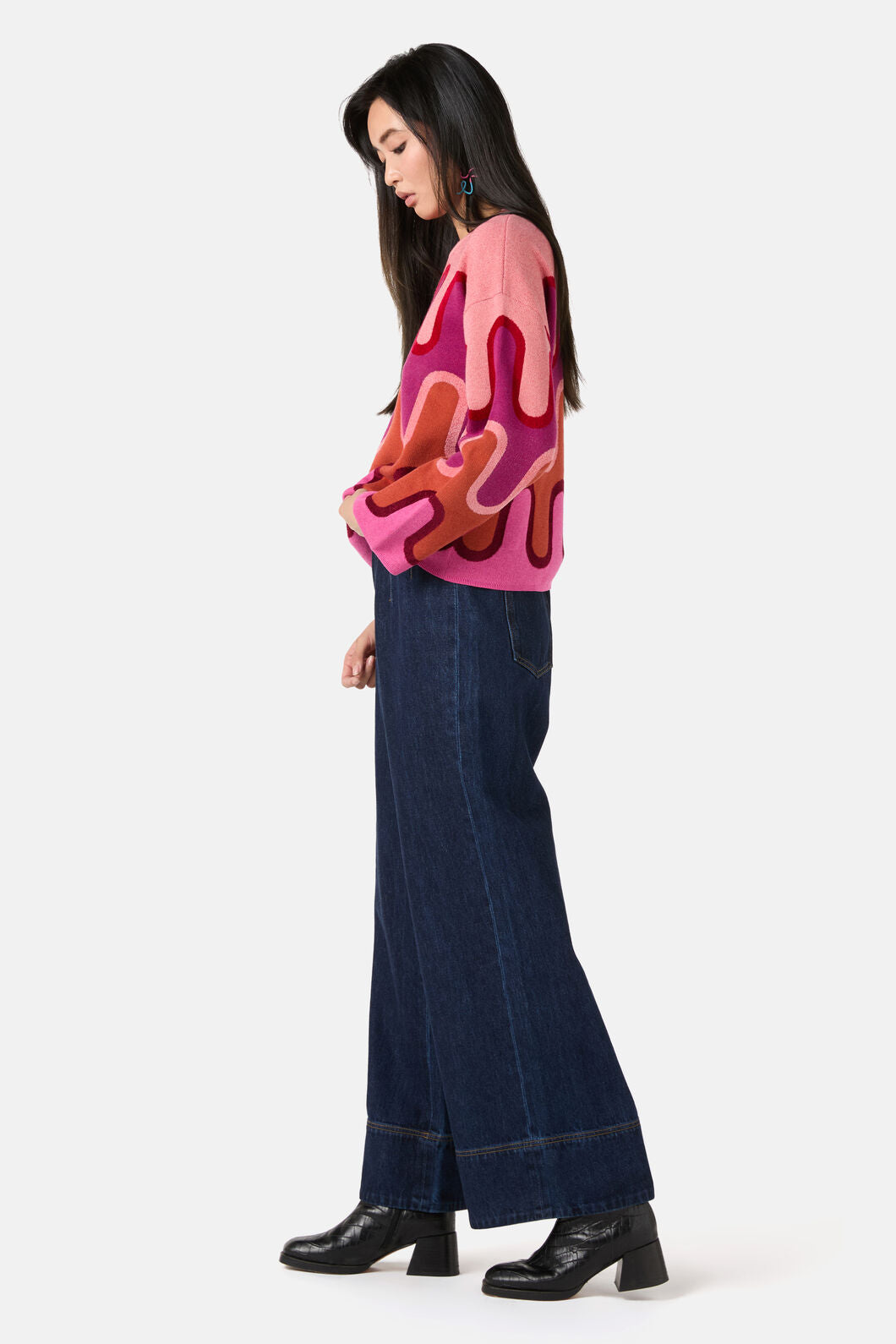 Gorman - Squiggle Stripe Jumper - multi