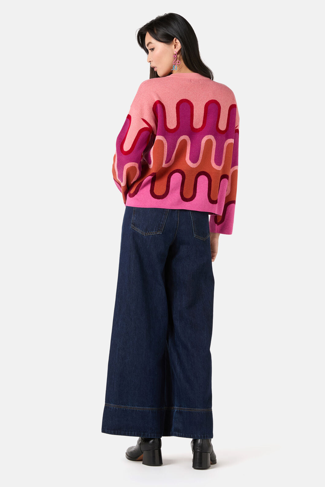 Gorman - Squiggle Stripe Jumper - multi