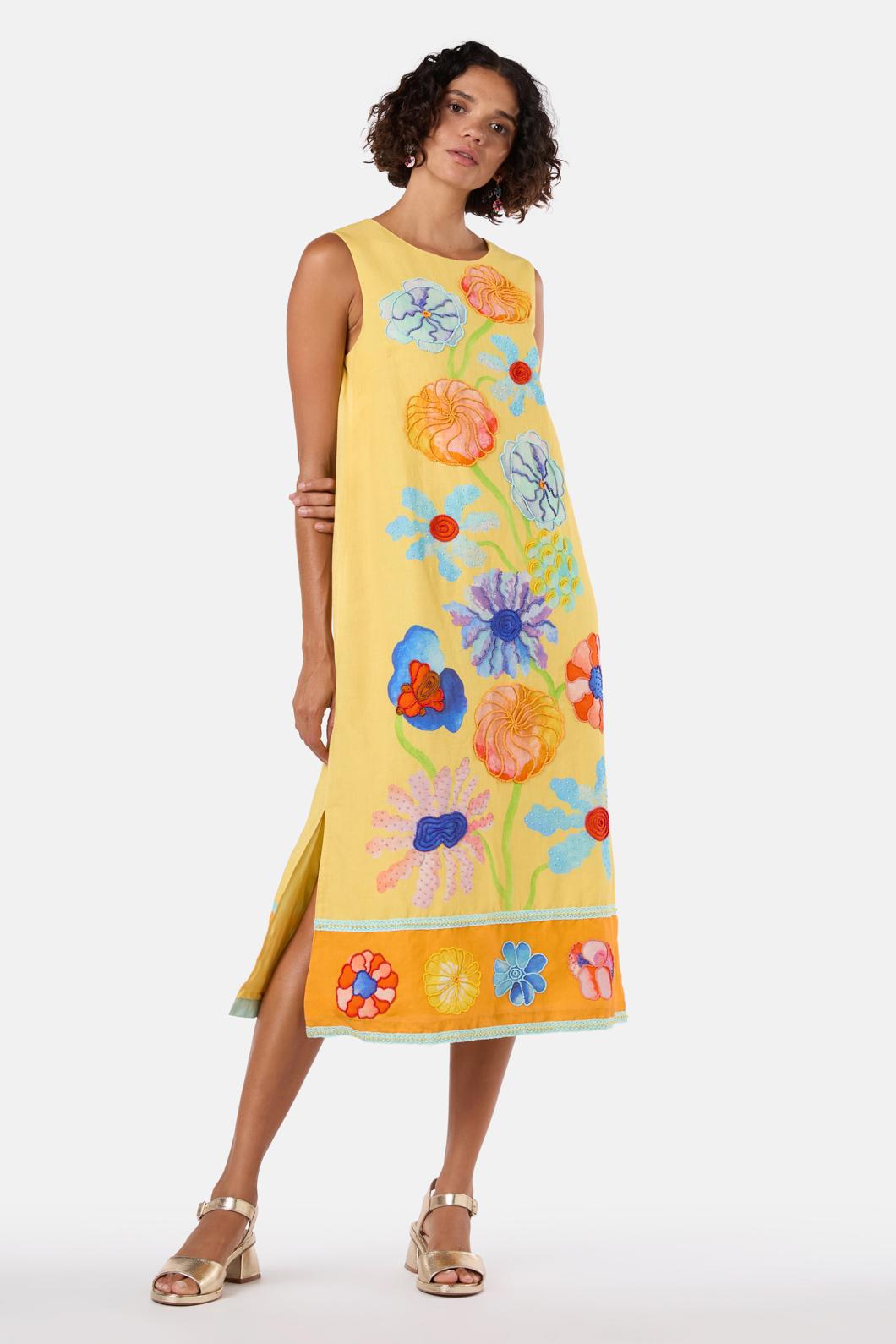 Gorman - Bouquet Emb Dress - print
