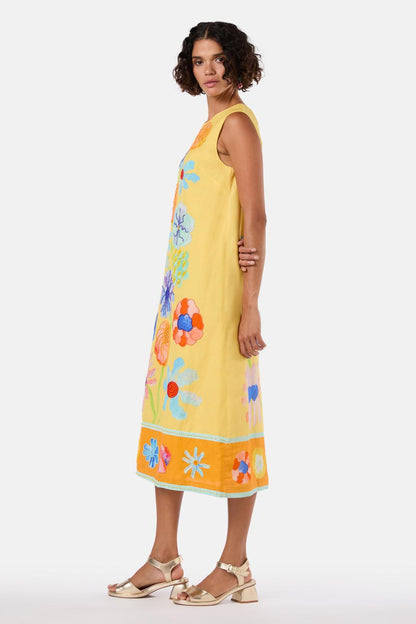 Gorman - Bouquet Emb Dress - print