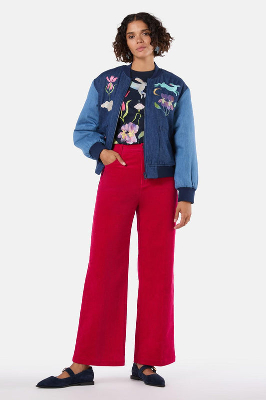 Gorman - Daydream Emb Bomber - denim