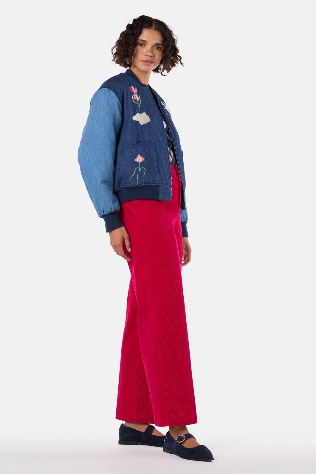 Gorman - Daydream Emb Bomber - denim