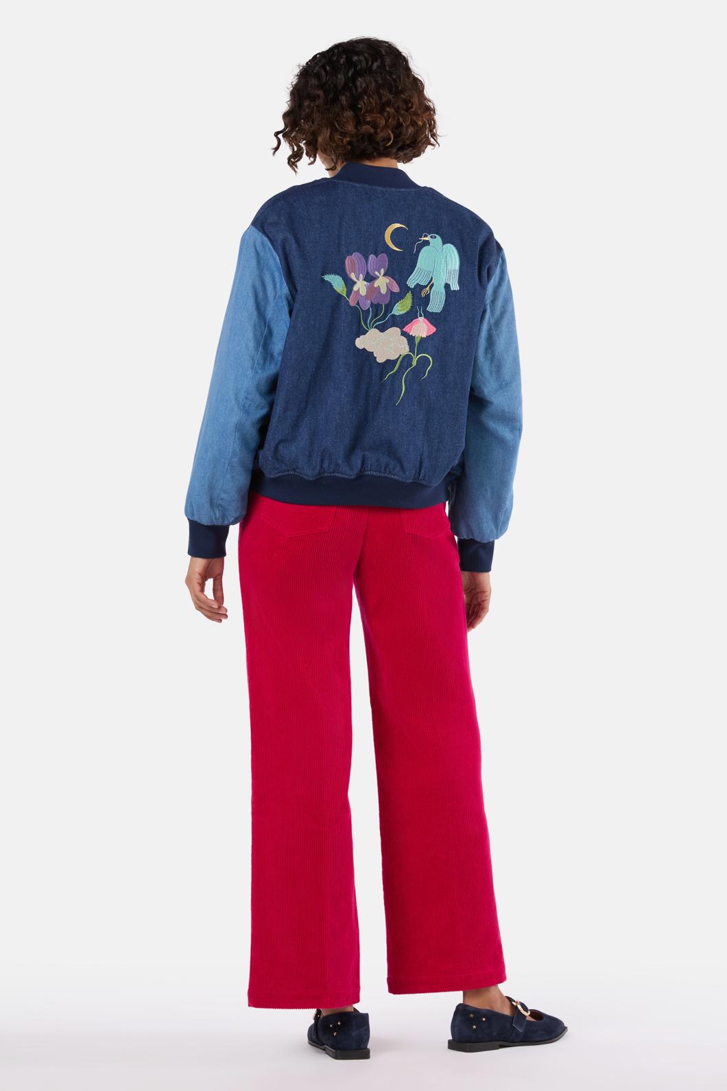 Gorman - Daydream Emb Bomber - denim