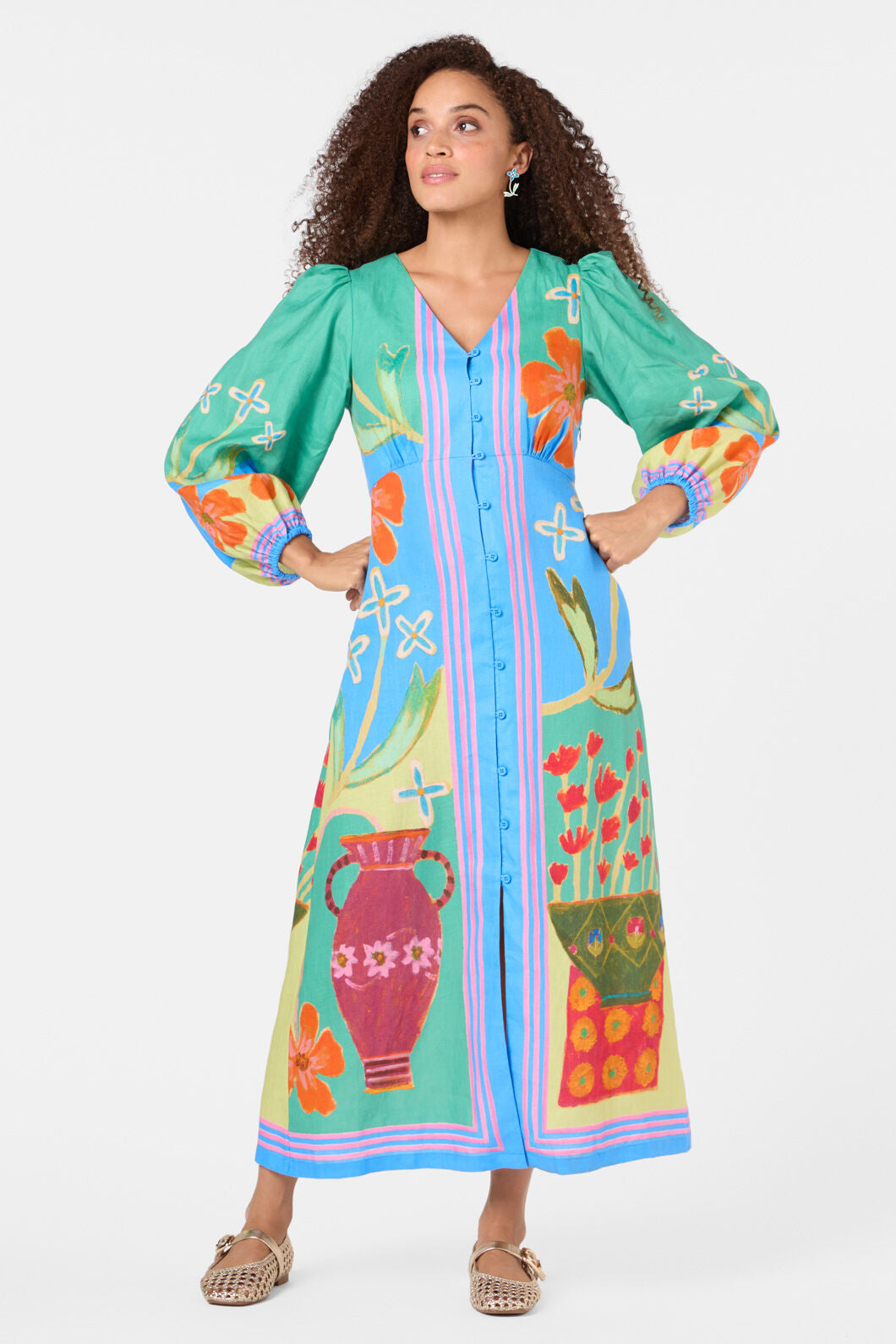 Gorman - Amphora Long Dress - print
