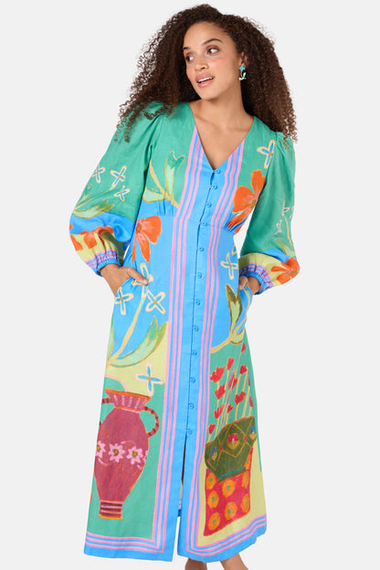 Gorman - Amphora Long Dress - print