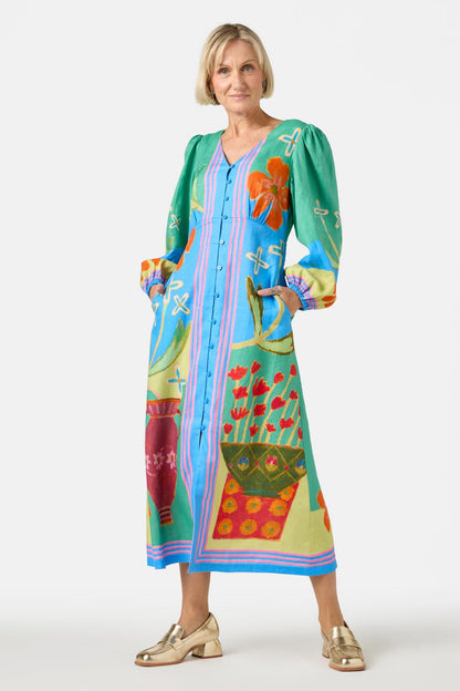 Gorman - Amphora Long Dress - print