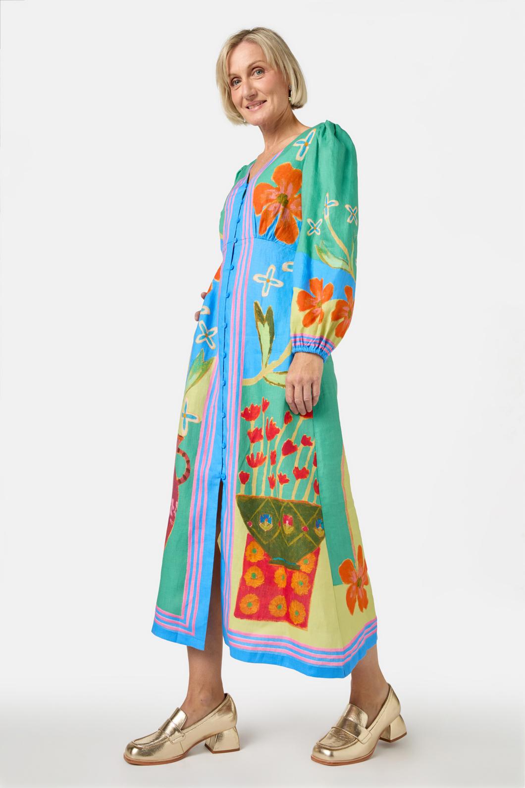 Gorman - Amphora Long Dress - print
