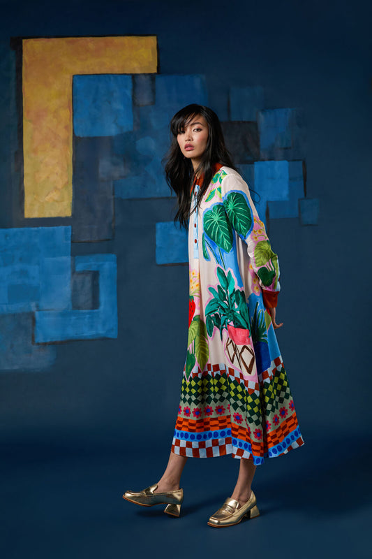 Gorman - Windowsill Placement Dress - print