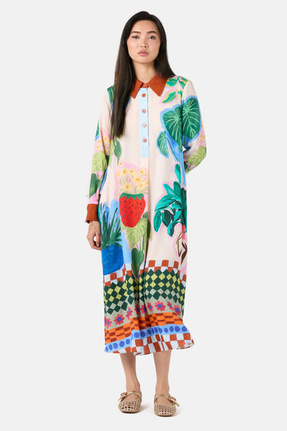 Gorman - Windowsill Placement Dress - print