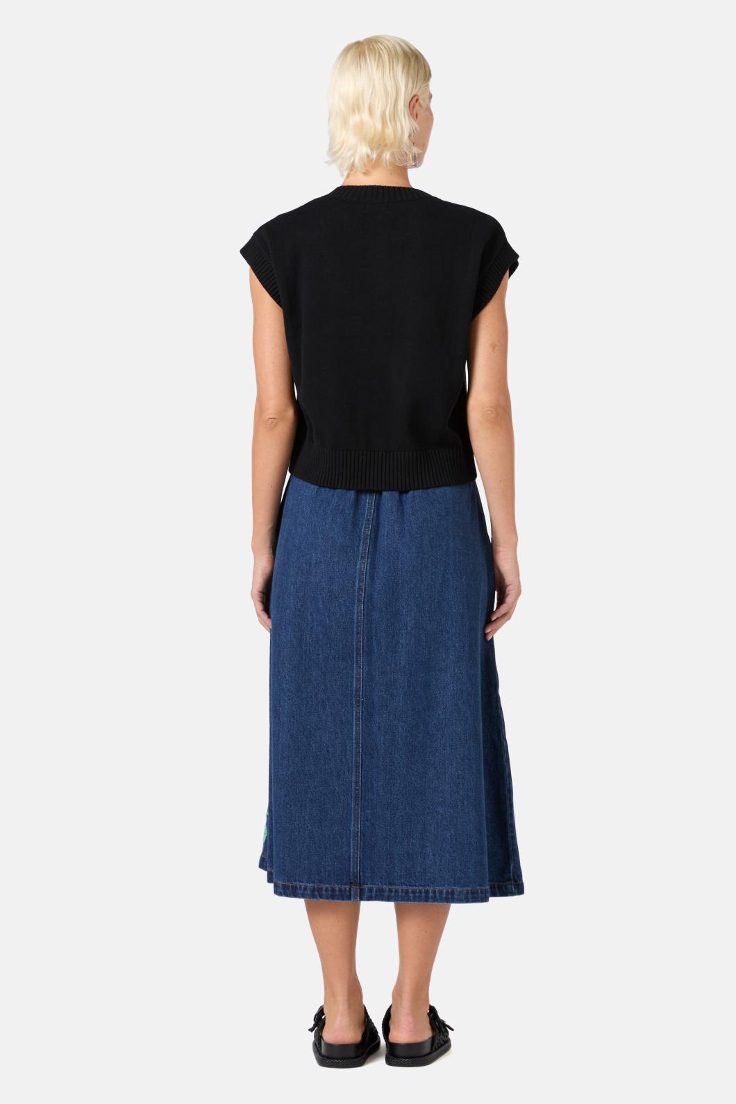 Gorman - Polo Club Knit Vest - black