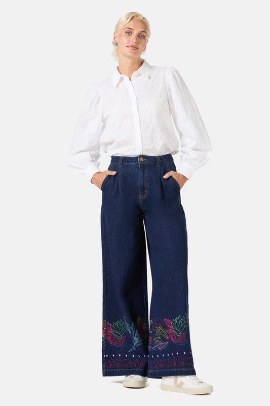 Gorman - Monkey Forest Denim Jean - indigo