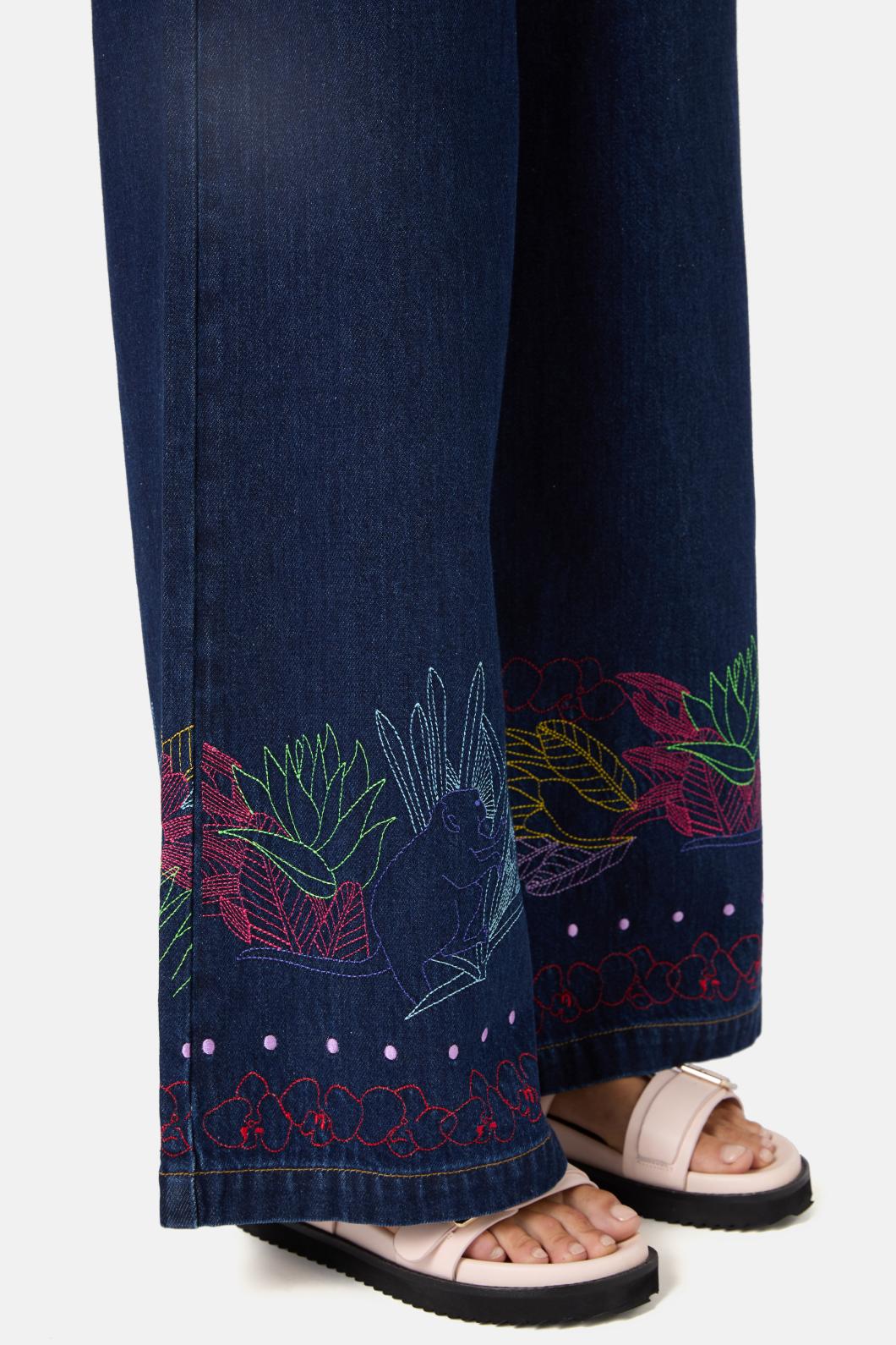 Gorman - Monkey Forest Denim Jean - indigo