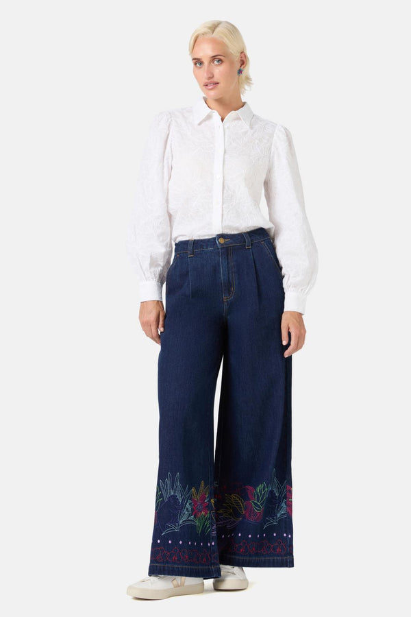 Gorman - Monkey Forest Denim Jean - indigo