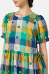 Polka Spot Gingham Dress
