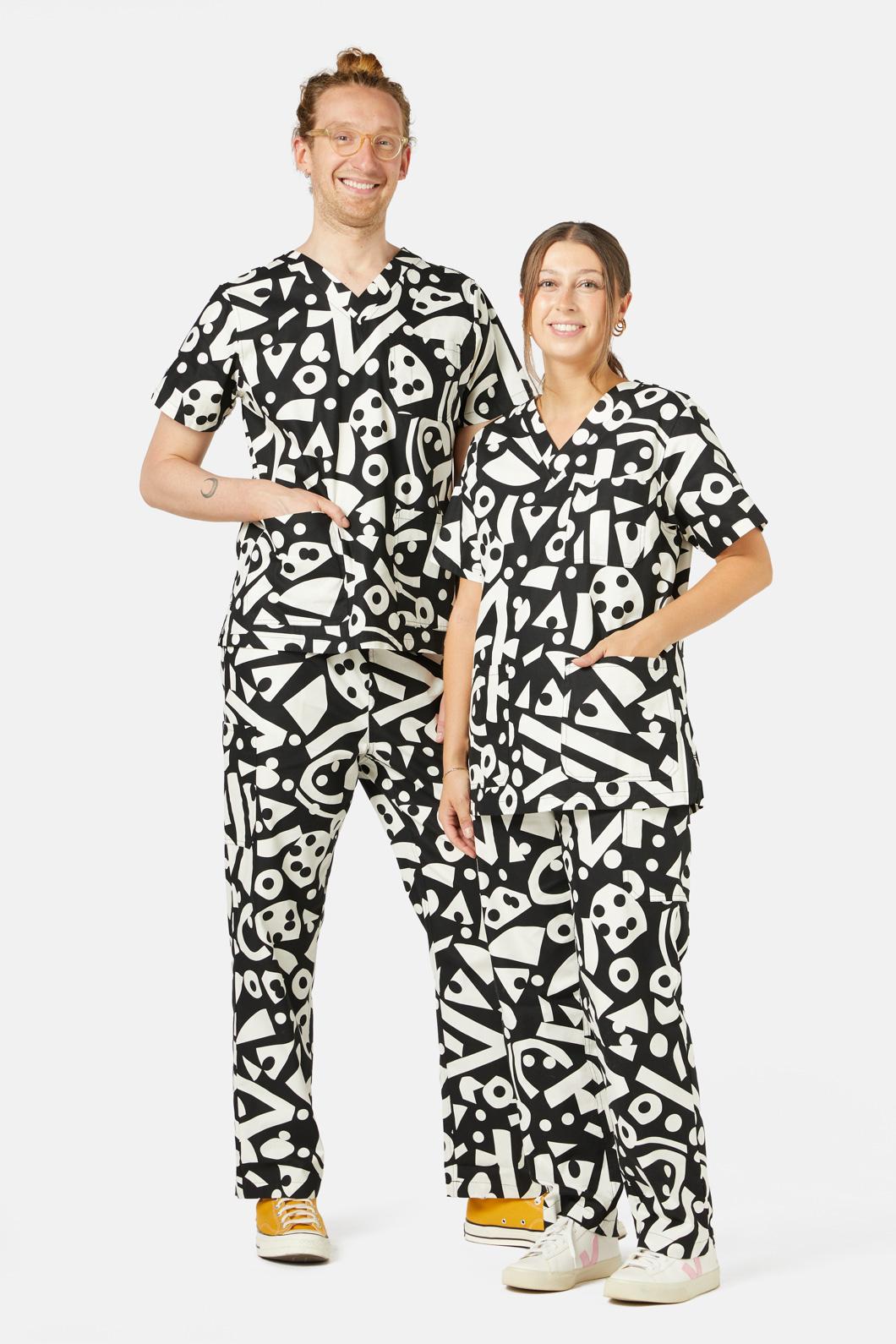 Gorman - Moonshine Scrub Set - black