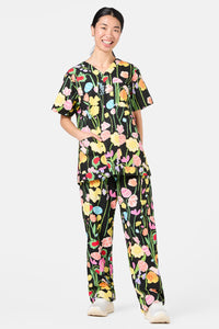 Gorman - Easter Garden Scrub Set - black