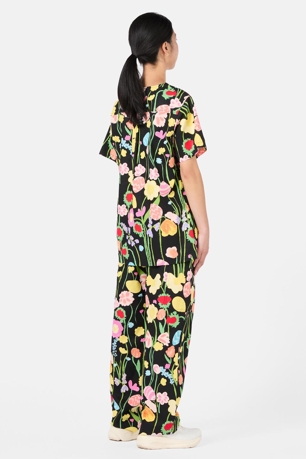 Gorman - Easter Garden Scrub Set - black