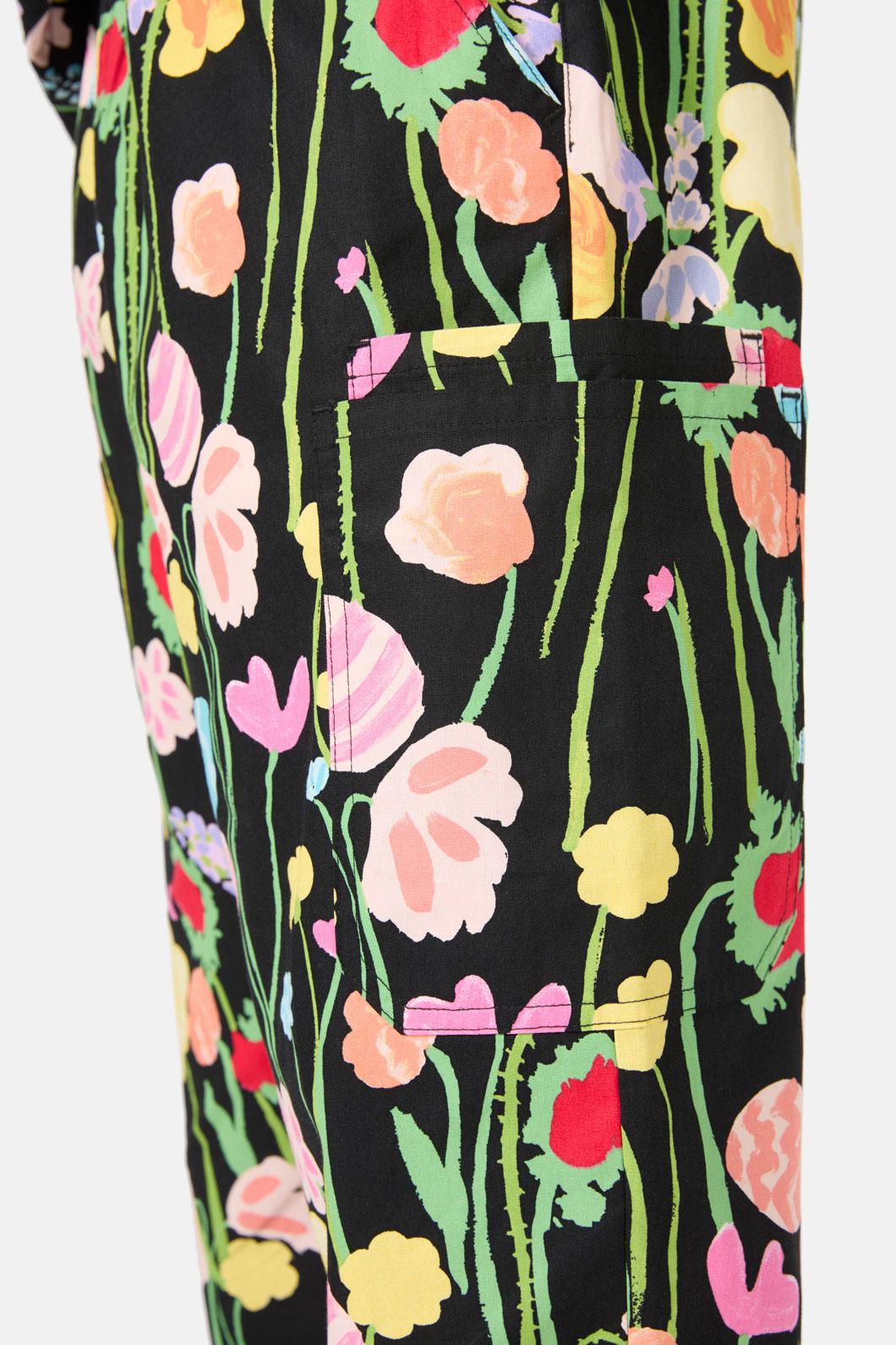 Gorman - Easter Garden Scrub Set - black