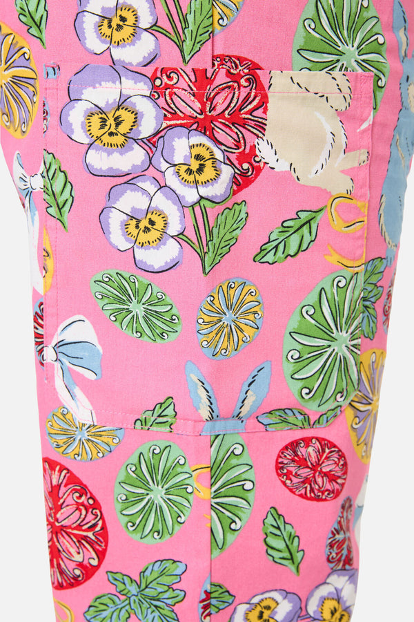 Gorman - Some Bunny Loves You Scrub Set - pink