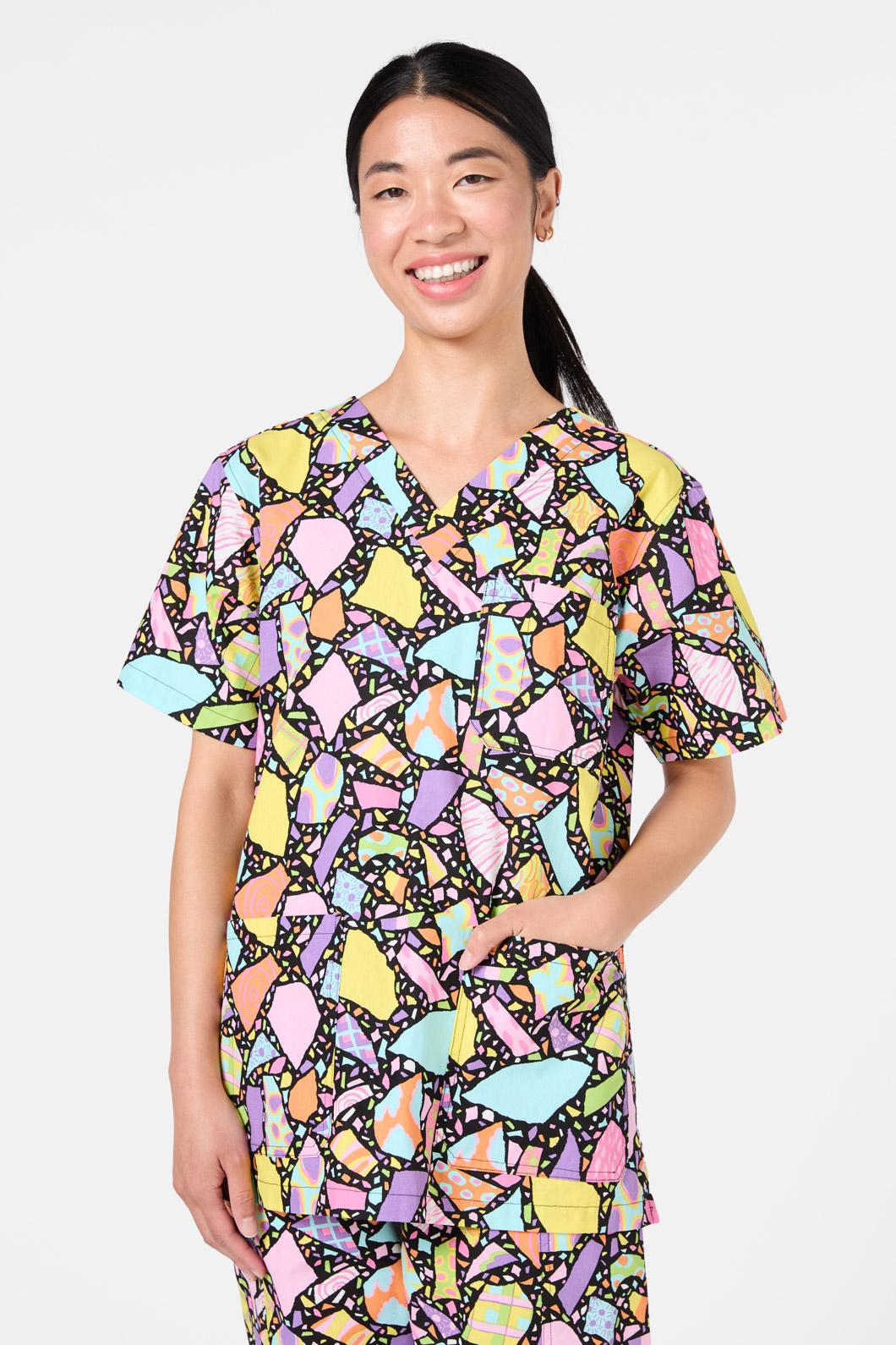 Gorman - Mosaic Scrub Set - multi
