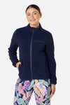Gorman - Scrubs Navy Micro Polar Fleece Jacket - navy