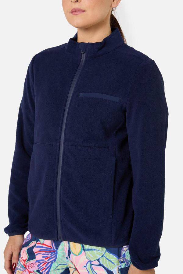 Gorman - Scrubs Navy Micro Polar Fleece Jacket - navy