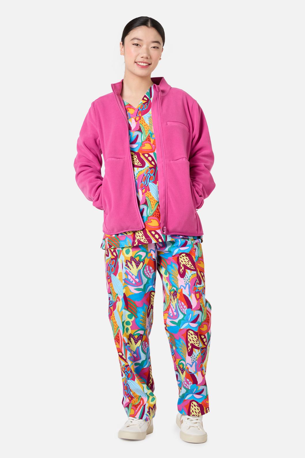 Gorman - Scrubs Pink Micro Polar Fleece Jacket - pink