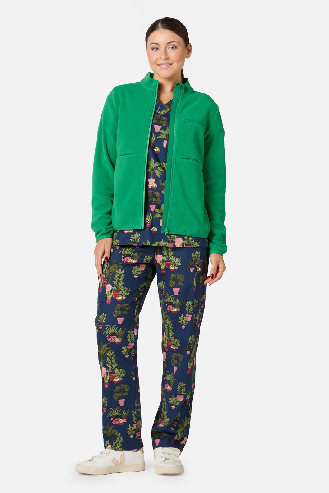 Gorman - ScrubsGreenMicroPolarFleeceJkt - green