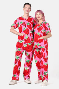 Gorman - Strawberry Fields Scrub Set - pink