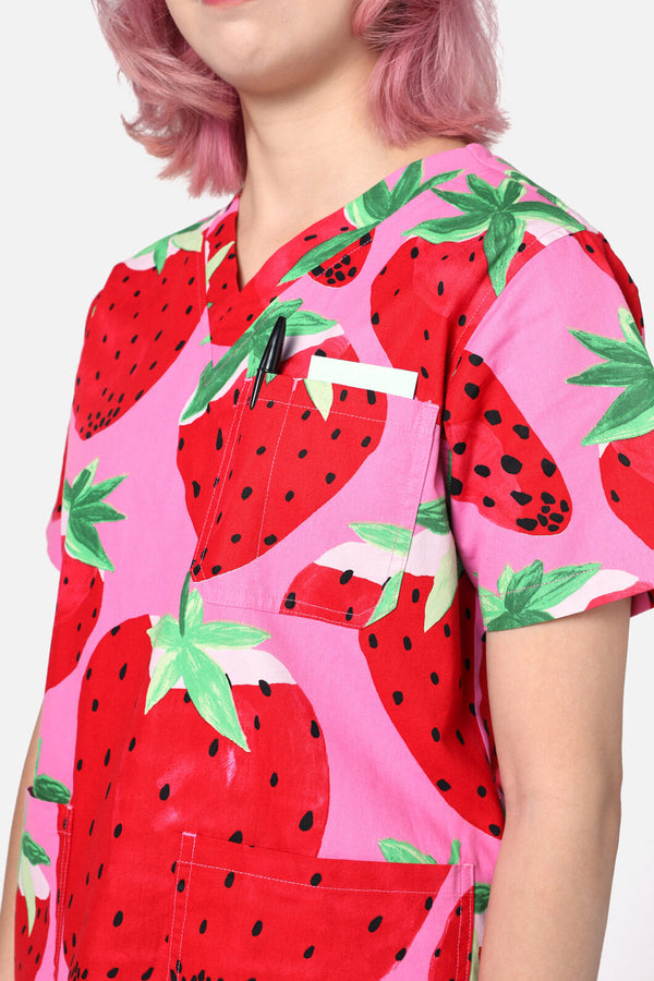 Gorman - Strawberry Fields Scrub Set - pink