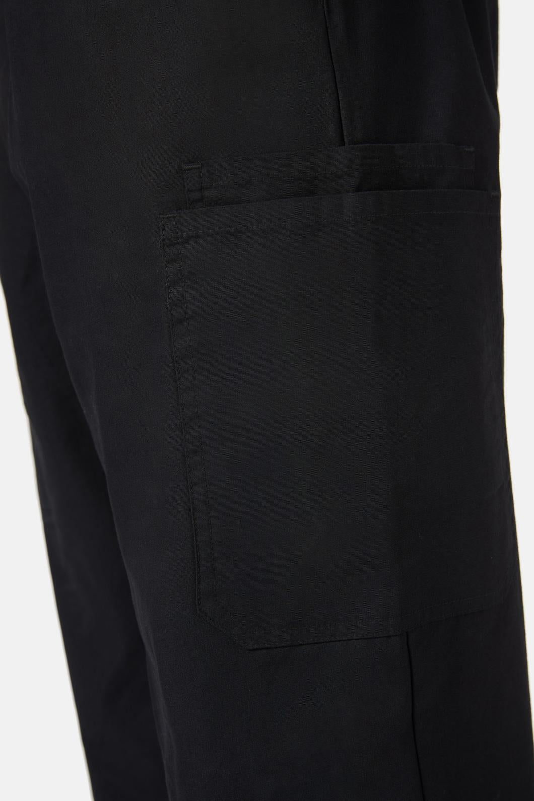 Gorman - Plain Black Scrub Set - black