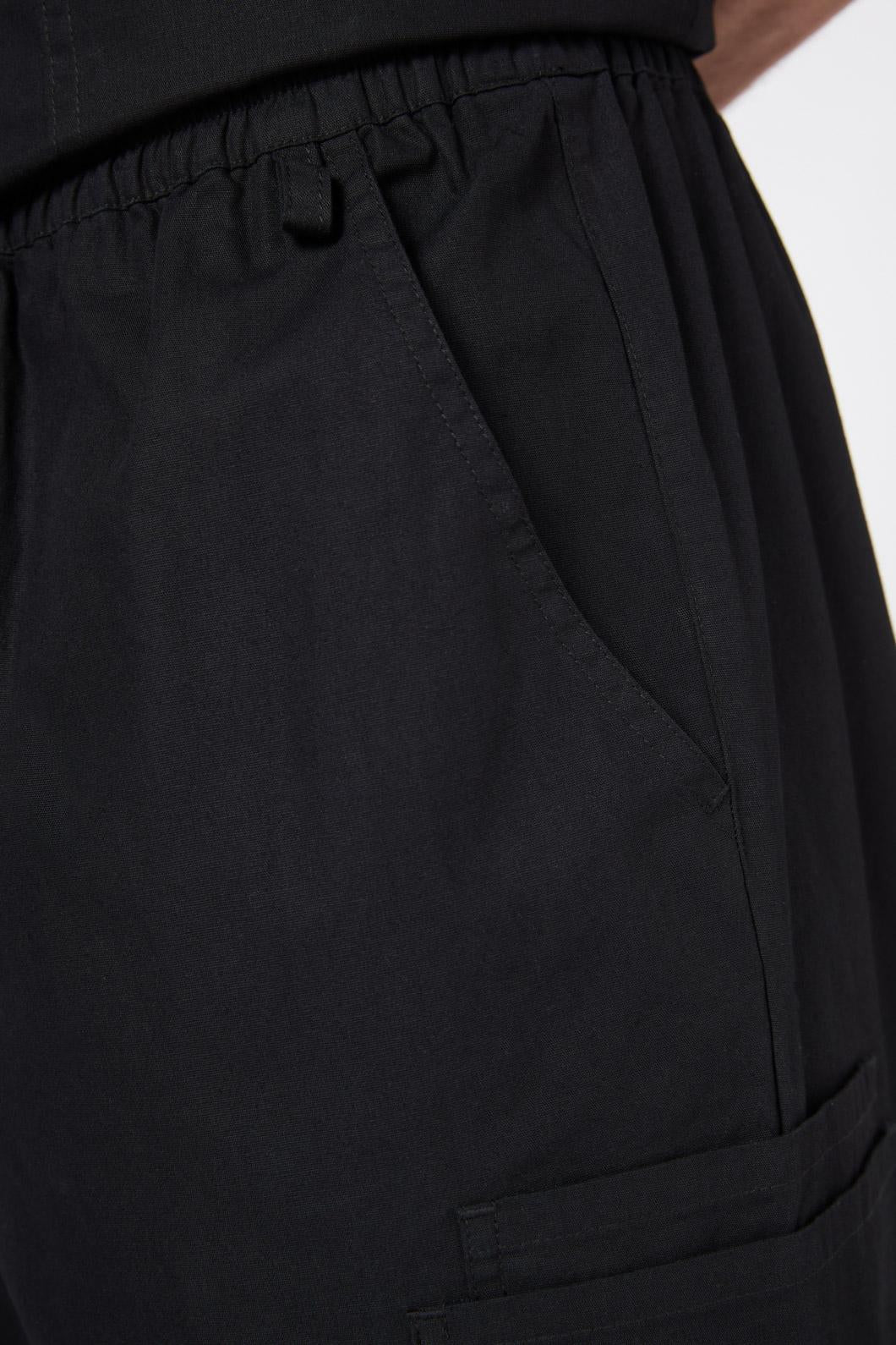 Gorman - Plain Black Scrub Set - black