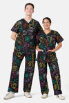 Gorman - Zoo Time Scrub Set - multi