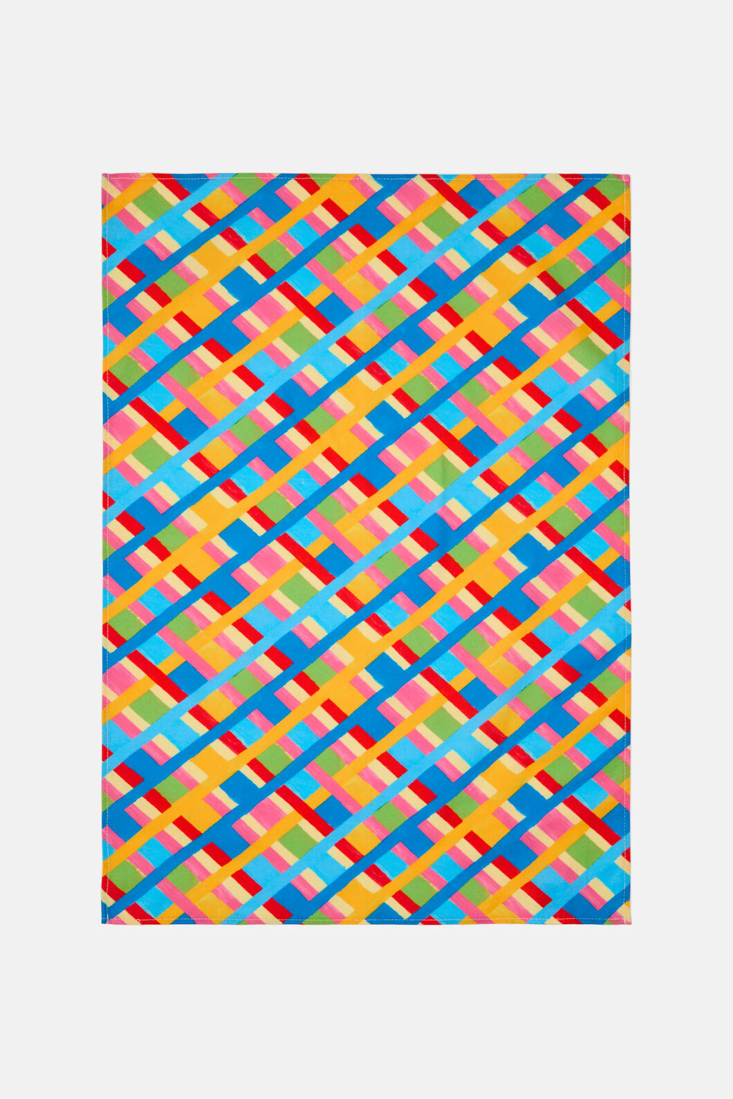 Gorman - Cross Stitch FlowerTeaTowelSet - print
