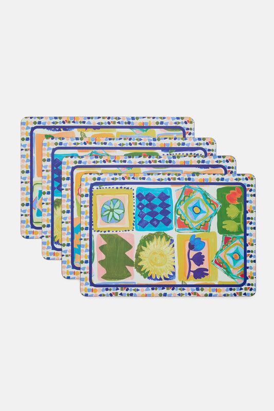 Gorman - Mediterranean Placemat Set 4 - print