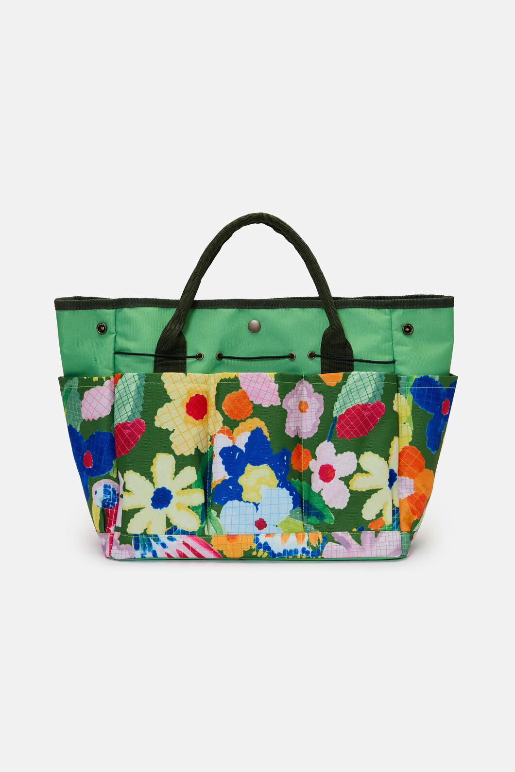 Gorman - Cross Stitch Flower Garden Bag - print