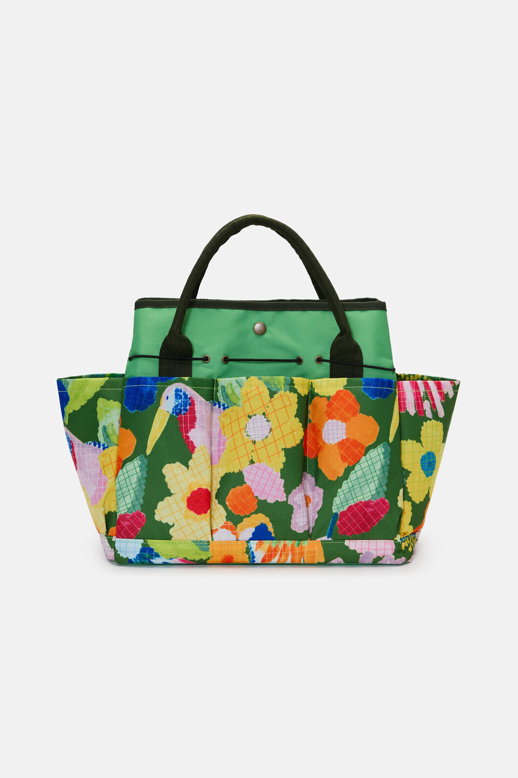 Gorman - Cross Stitch Flower Garden Bag - print