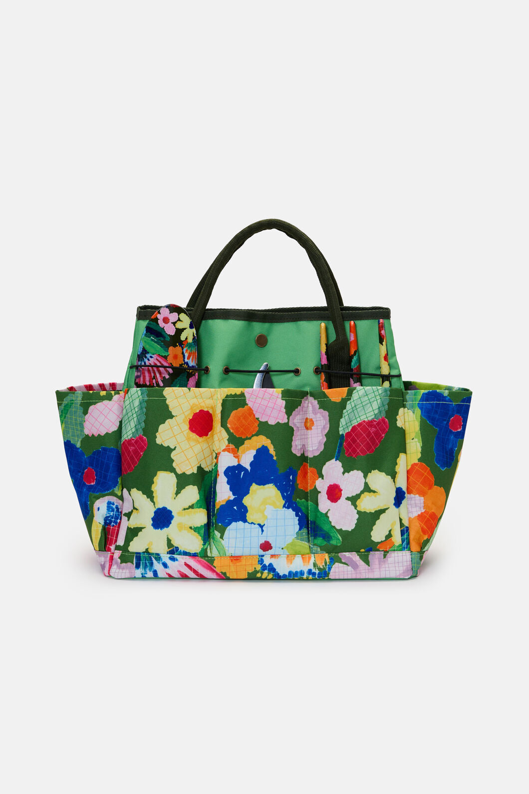 Gorman - Cross Stitch Flower Garden Bag - print
