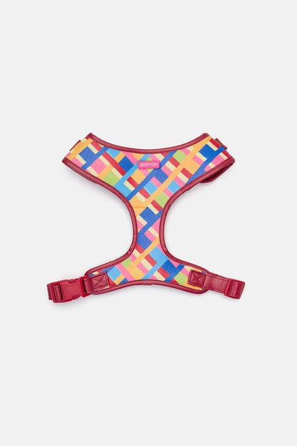 Gorman - Stardom Dog Harness Lge - print