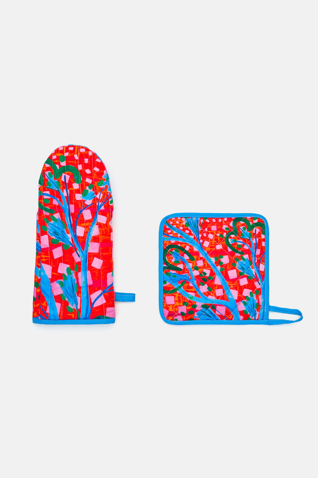 Gorman - Desert Hill Oven Mitt Set - print