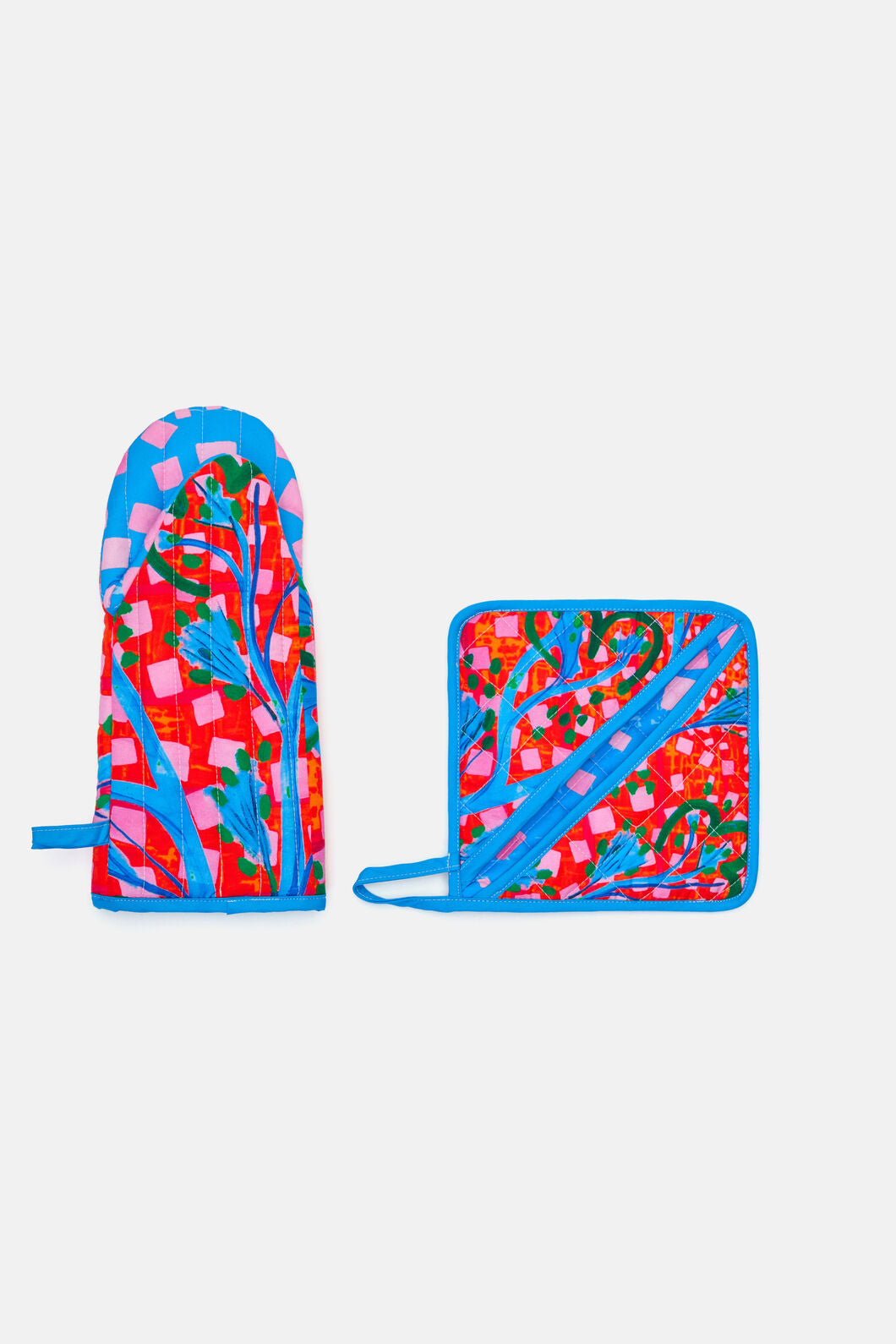 Gorman - Desert Hill Oven Mitt Set - print
