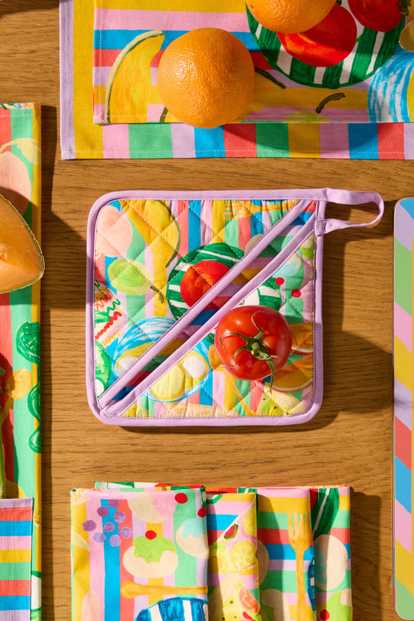 Gorman - Brunch Time Pot Holder - print