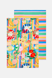 Gorman - Brunch Time Tea Towel Set - print
